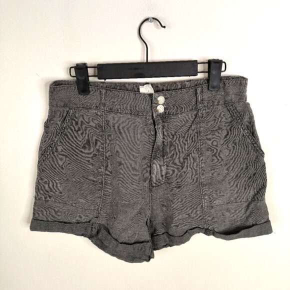 Joie Linen Resort Beach Coastal Relaxed Lightweight Nautical Shorts 6 - Picture 3 of 9